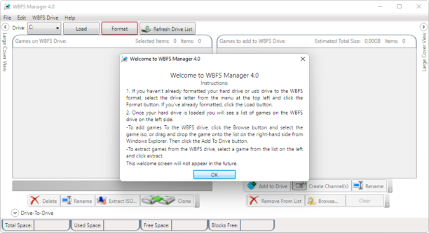 wii homebrew wbfs manager 4.0