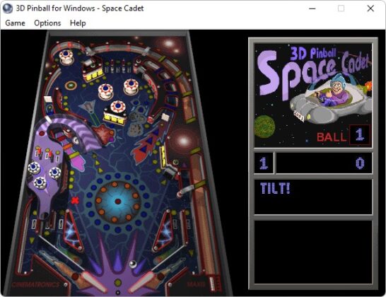 3d pinball space cadet download windows 10