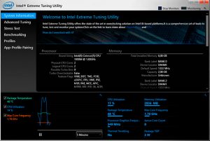 Intel Extreme Tuning Utility 7.12.0.29 download the last version for android