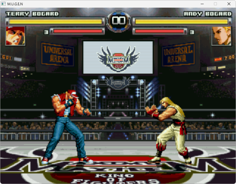 The King of Fighters MUGEN captura de tela demo 1