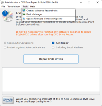 DVD Drive Repair 11.2.3.2920 instal