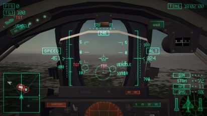 PPSPP emulando Ace Combat.