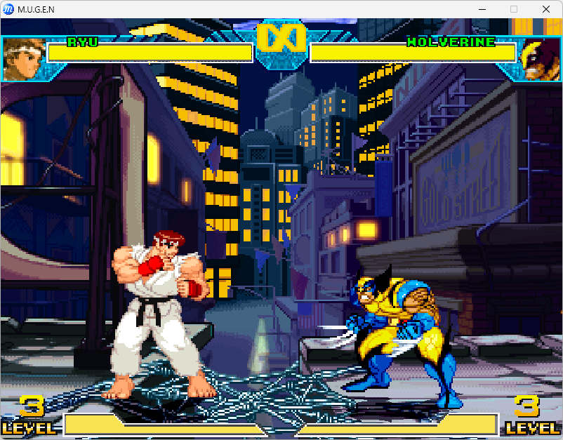 Marvel vs. Capcom 2 mugen tela de luta