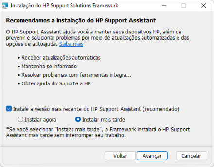 Hp support solutions framework что это