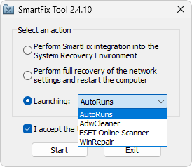 SmartFix Tool captura de tela demo 1