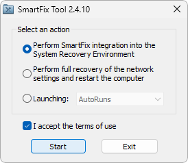 SmartFix Tool captura de tela demo 2