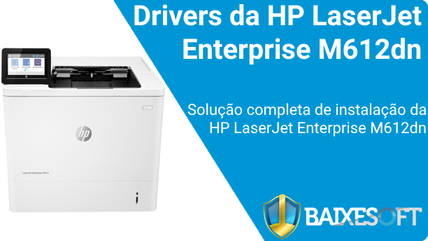HP LaserJet Enterprise M612dn banner