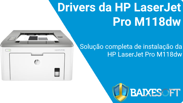 HP LaserJet Pro M118dw banner