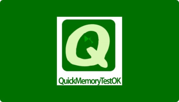 instaling QuickMemoryTestOK 4.68