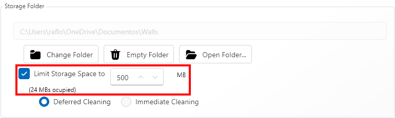 Storage Folder baixesoft ac wallmanager