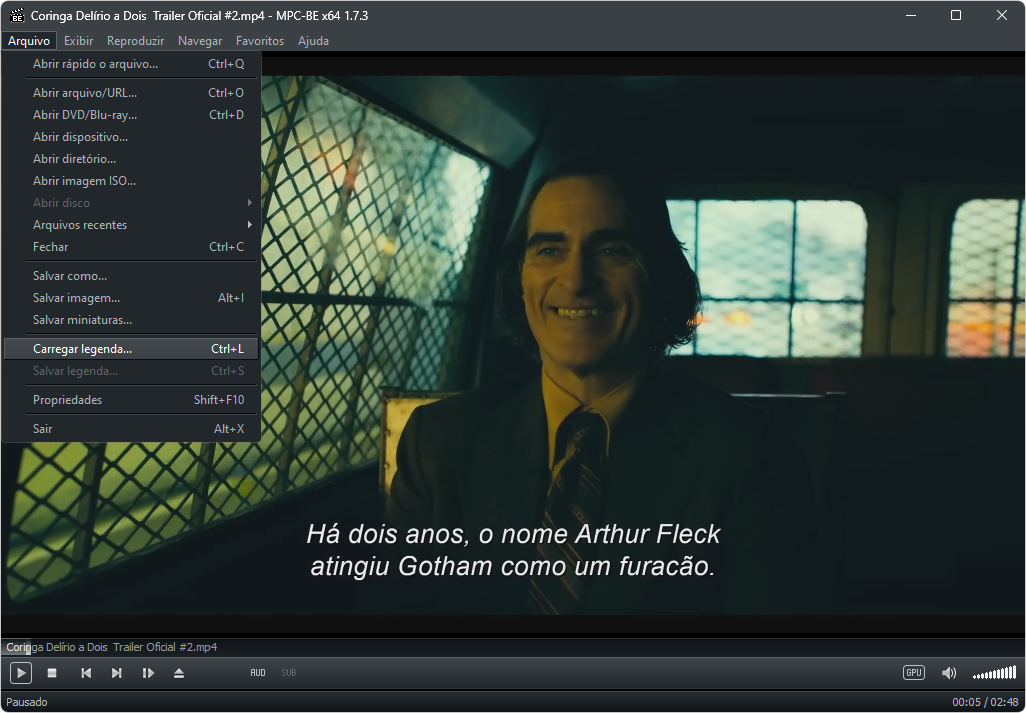 Media Player Classic Black Edition captura de tela 10