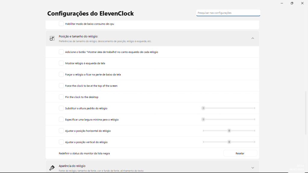 instaling ElevenClock 4.3.0