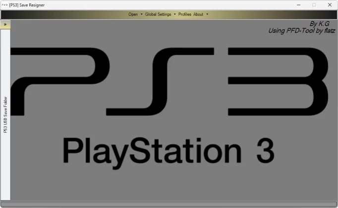 PS3 Save Resigner captura de tela 1 baixesoft