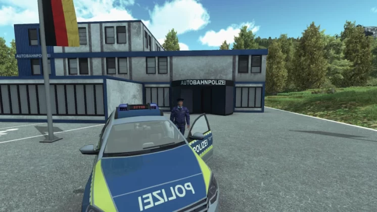Autobahn Police Simulator captura de tela 1