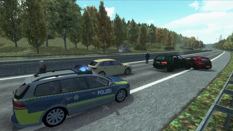 Autobahn Police Simulator captura de tela 2