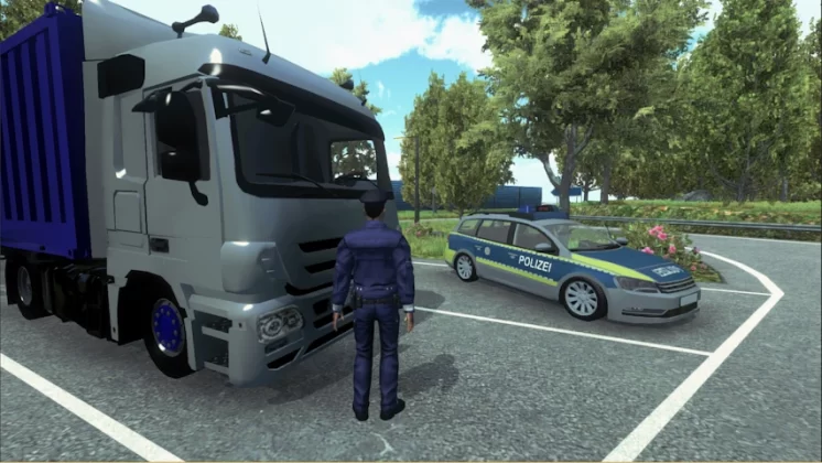 Autobahn Police Simulator captura de tela 3