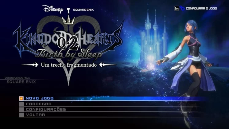 Kingdom Hearts 0.2 captura de tela 1