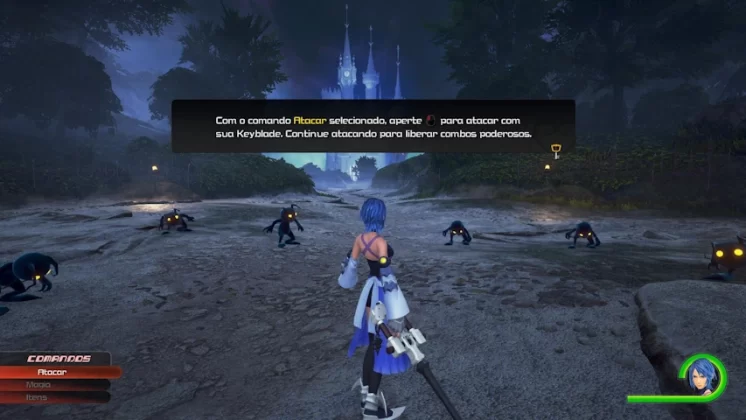 Kingdom Hearts 0.2 captura de tela 2
